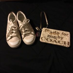 Coach Shoes And Wristlet